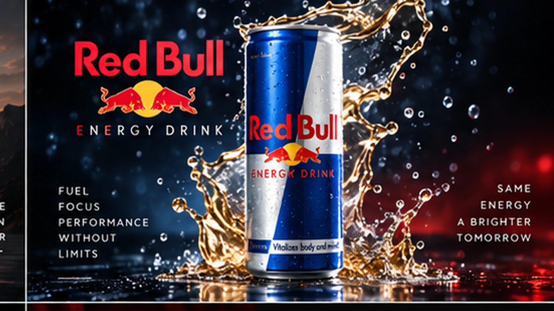 Red Bull spec commercial cover